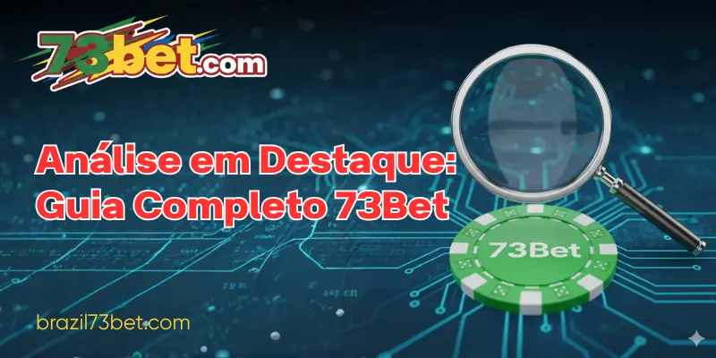 Banner para a análise e guia completo da 73Bet Brasil